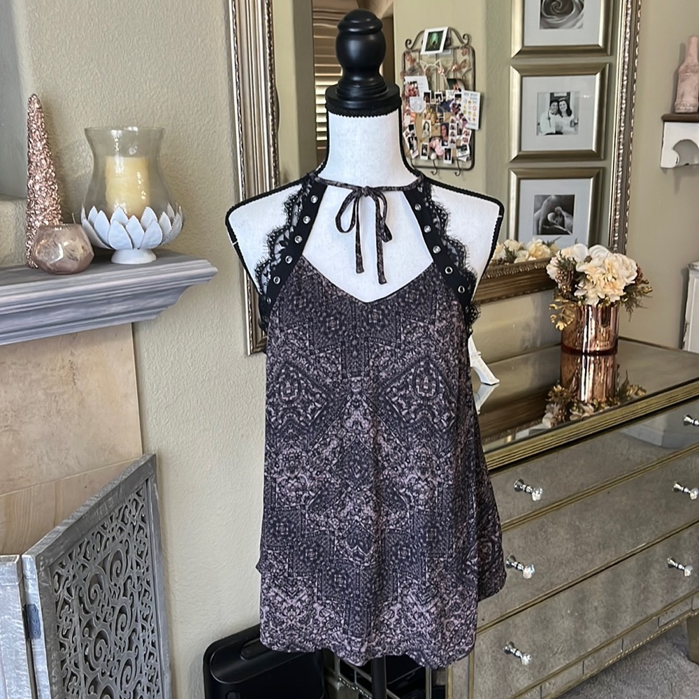 Super Edgy Halter Blouse
